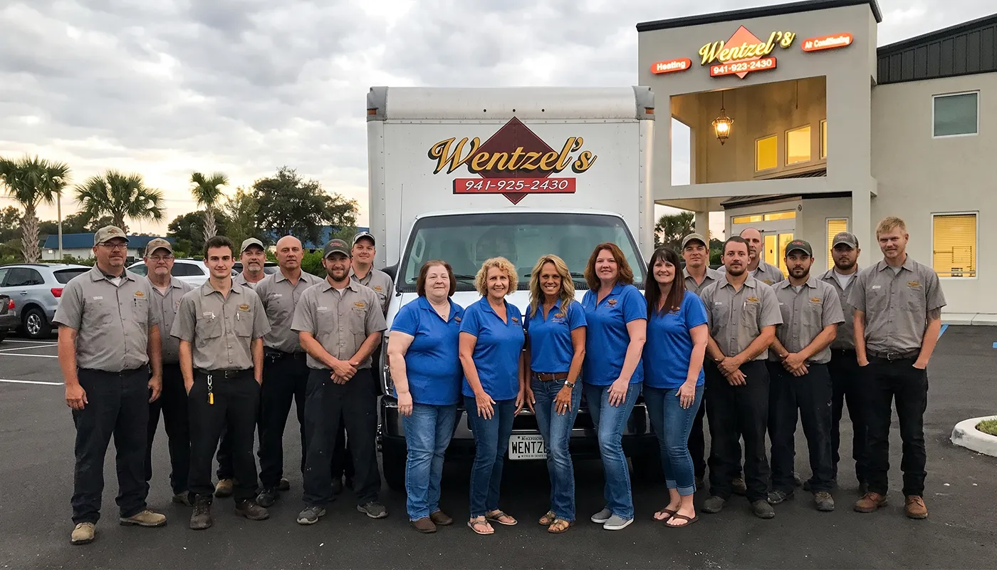 Wentzel family generations, Sarasota AC company