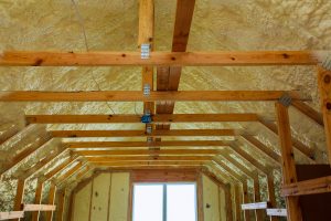 spray foam insulation in new construction home