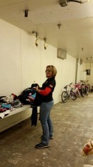 Sorting Toys at Salvation Army