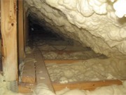 spray foam insulation in attic